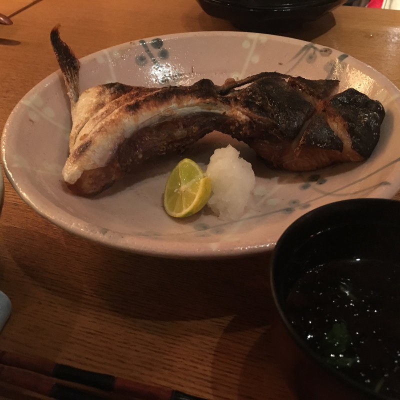 ぶりカマ定食(吾)