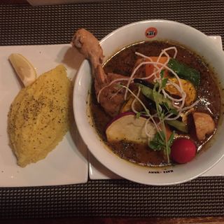 鶏もも１本とお野菜のスープカリー(KATZ （カッツ）)