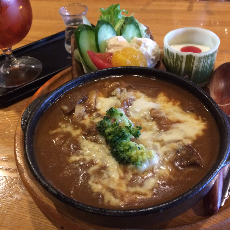 殿様カレー ドリンク付(珈琲道場 侍)