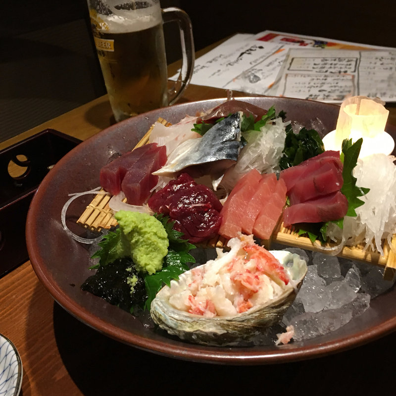 特選刺し盛り(旬鮮台所　こがね家 )