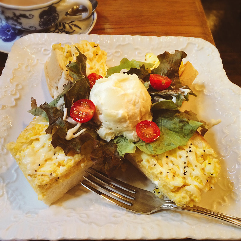 タマゴトースト(西洋茶館)