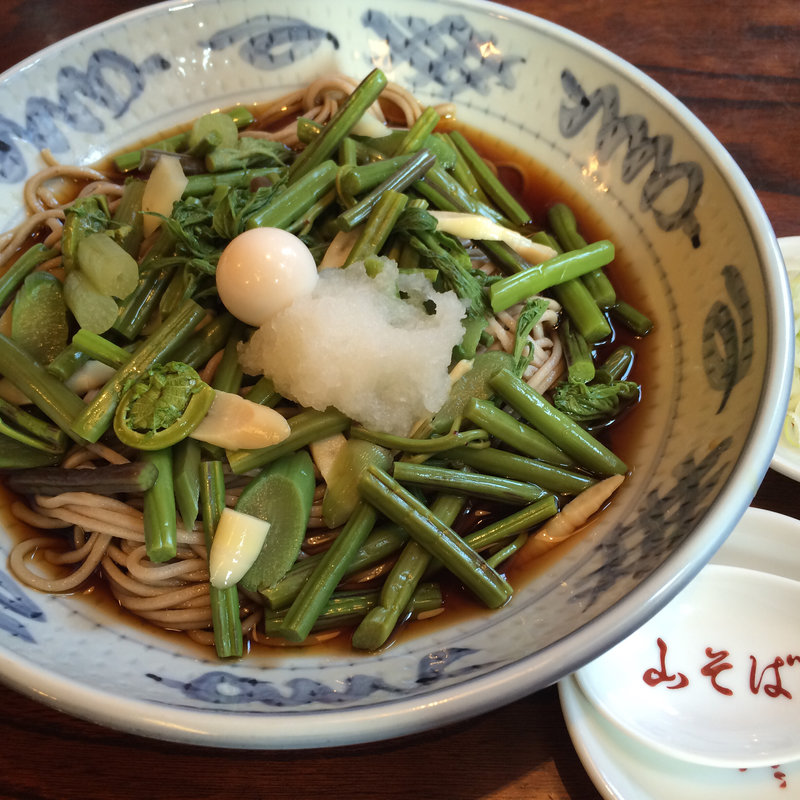 山菜そば(山そば )