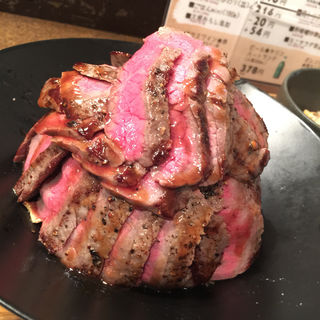 国産牛 ステーキ丼 単品(佰食屋)