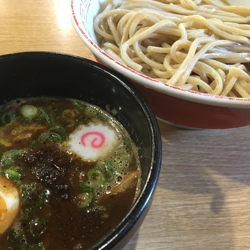 とみ田コラボつけ麺(元祖おかず系ラーメン おとど食堂 葛西本店)