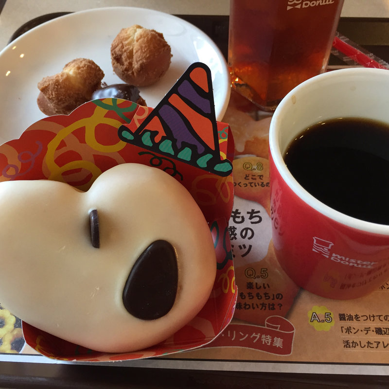 ハロウィンドーナツ スヌーピー(ミスタードーナツ 野田ショップ)