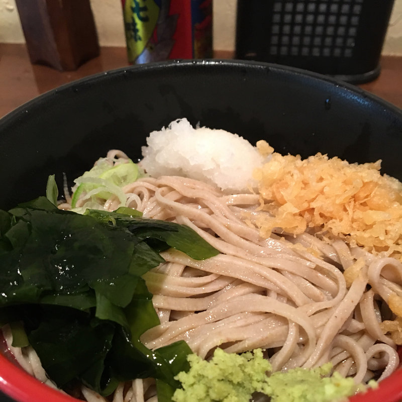 かけそば（温冷）(蕎麦 たかね)