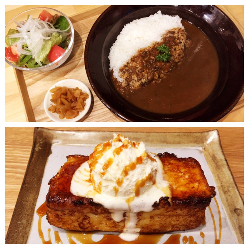 Honoぼのランチ(カレー&ハンバーグ Hono)