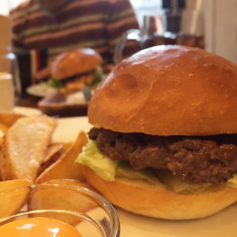 テリヤキバーガー(バーガーハウス ウズ)