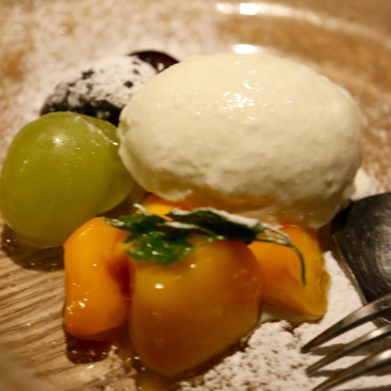 鉄板焼き あわびコース(鉄板焼 天 青山店)