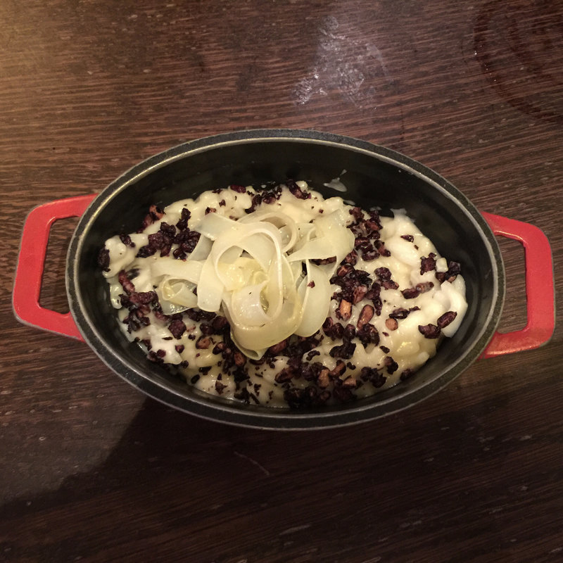 Tapas elaboradas(a fuego negro)