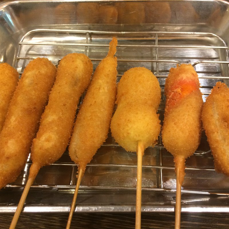道頓堀セット(串かつだるま 新大阪駅なか店)