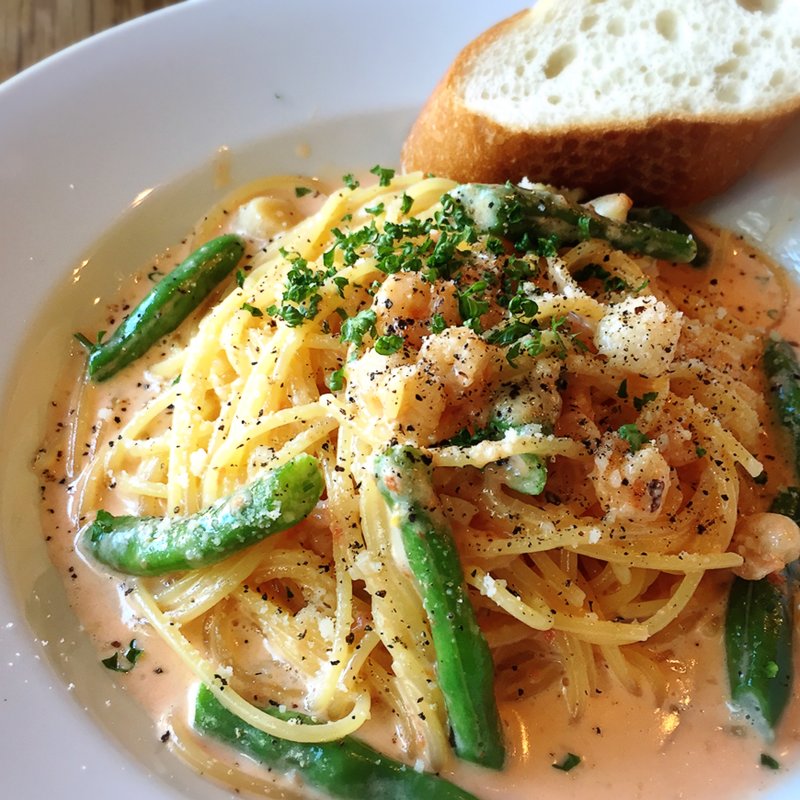 パスタランチ(小柱と小エビのトマトクリームソース)(リチェット(Ricetto))