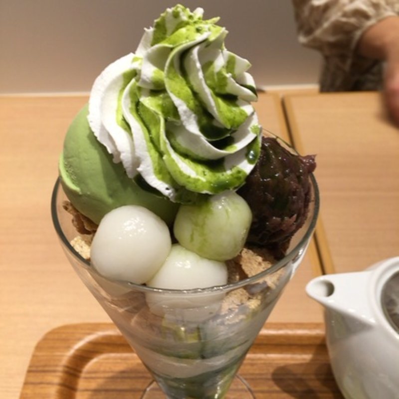 抹茶白玉パフェ(nana's green tea ららぽーとEXPOCITY店)