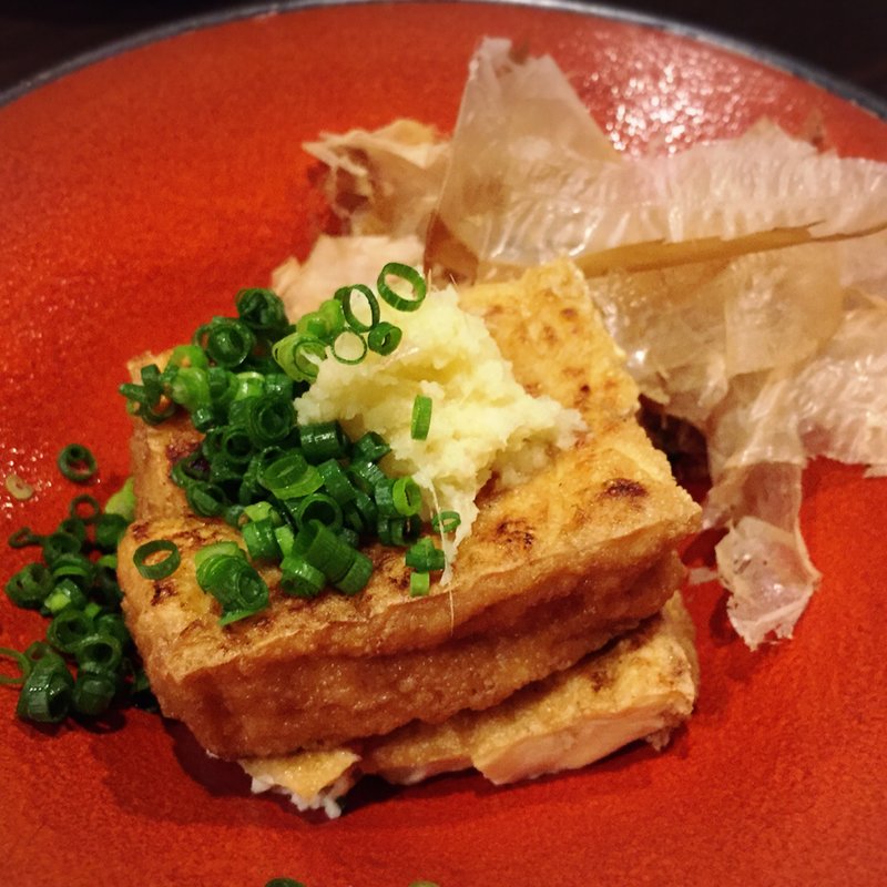 焼き厚揚げ(酒場おっとん)