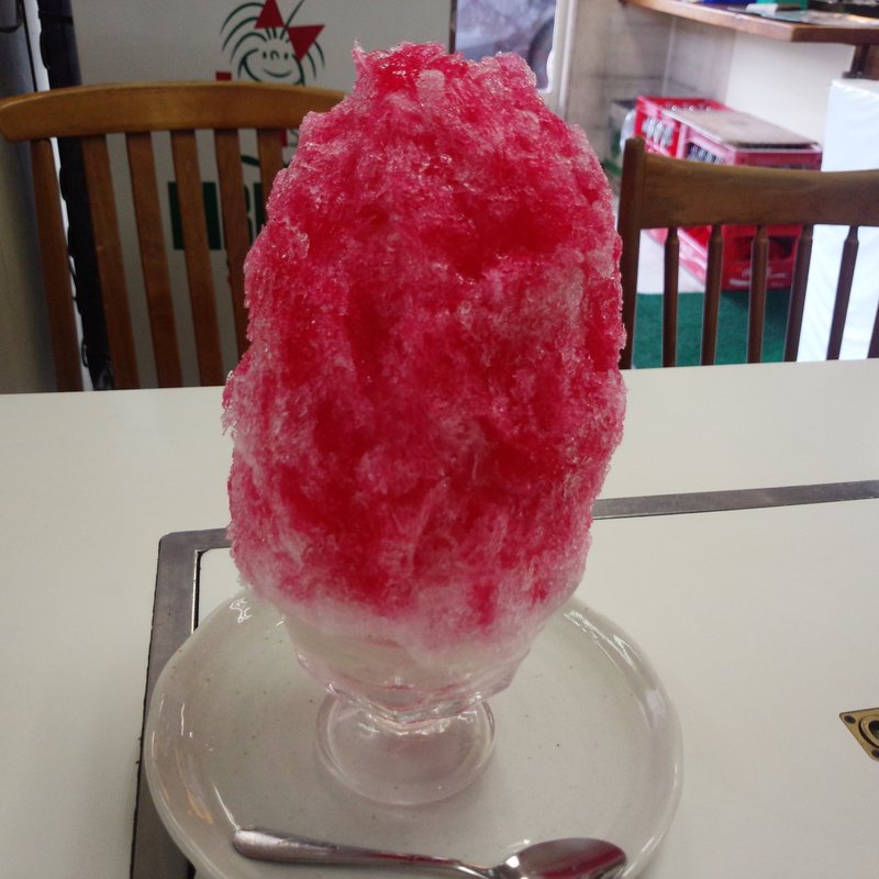 かき氷 いりごミルク(清水屋本店 （しみずやほんてん）)