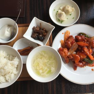 ランチセット(白碗竹筷樓 赤坂店)