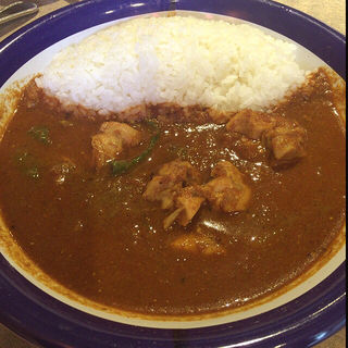 チキンカリー+ルー大盛(カリーライス専門店エチオピア 本店)