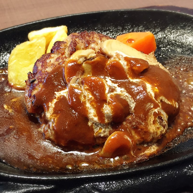 フォルクスハンバーグ ワンダフルセットランチ(ドリンク・デザートなし)(ステーキハウス フォルクス 博多駅南店)