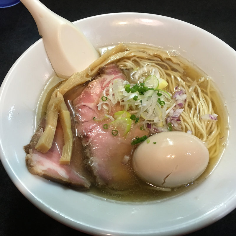 味玉塩そば(麺処 晴)
