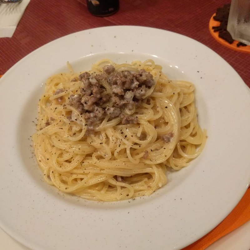 牛ひきのクリームソース(ドルチェ)