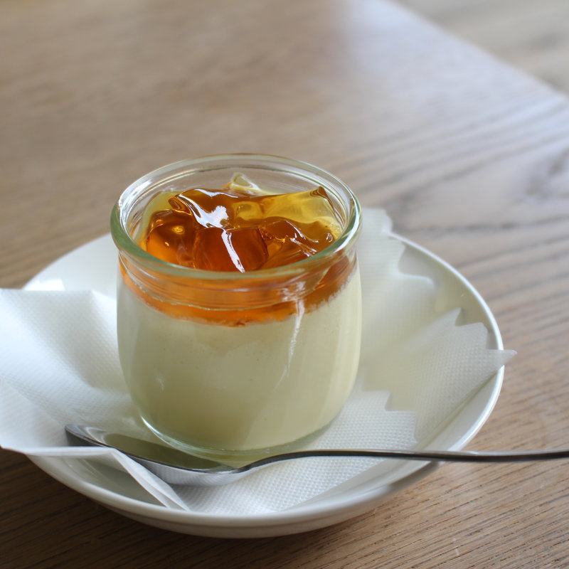 ほうじ茶プリン(夢菓子工房ププリエ北本店)