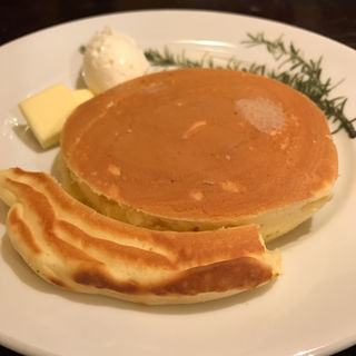 ホットケーキセット(カフェ香咲)