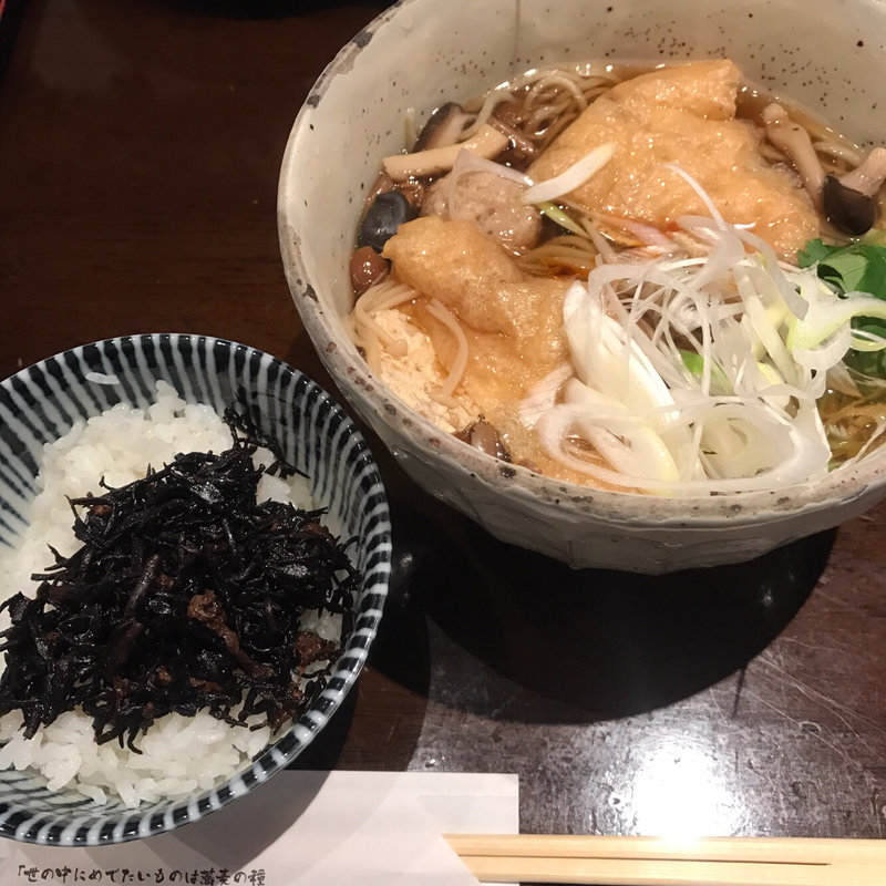 秋せみ蕎麦(川せみ)