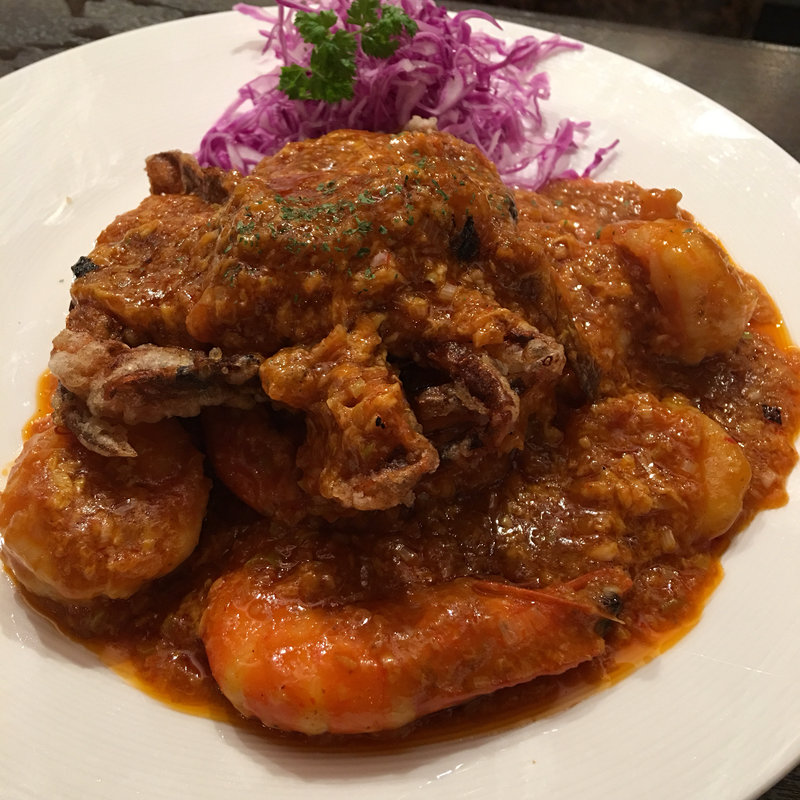 俺のエビチリ(俺の揚子江 銀座4丁目)