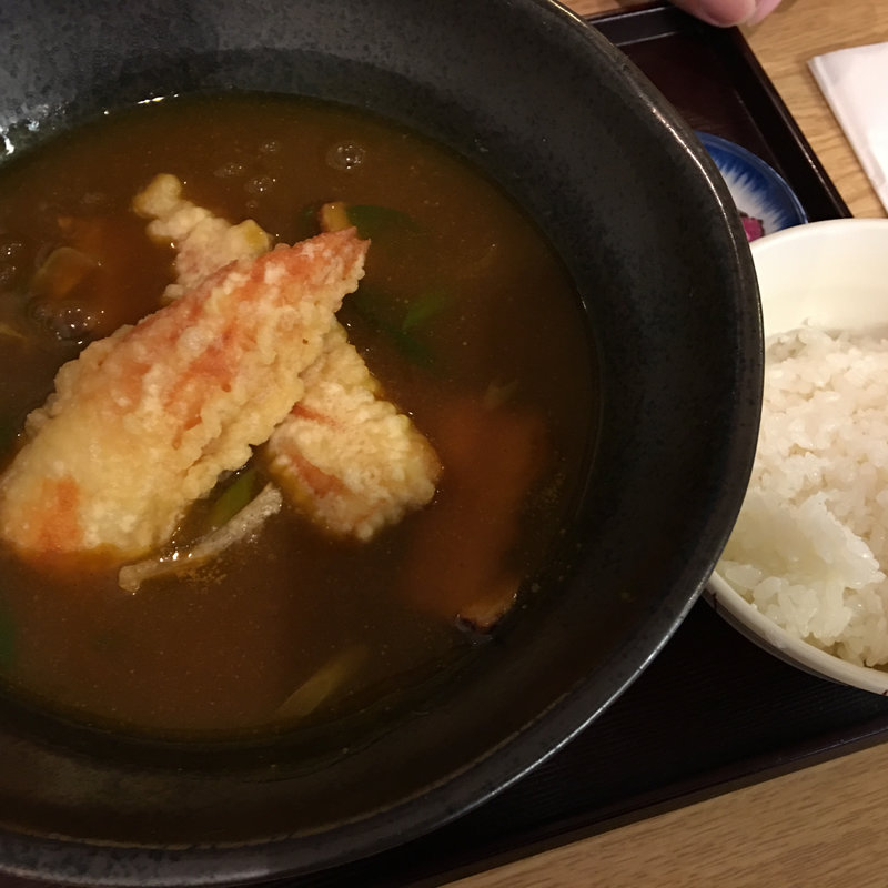 豚角煮カレーうどん(味味香 （みみこう）)