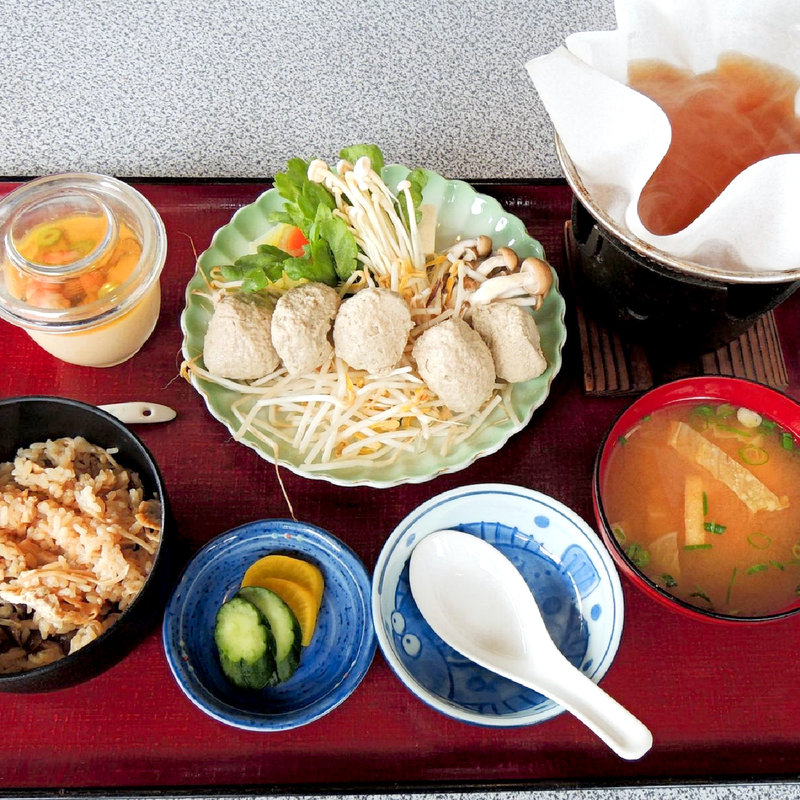 いわしのつみれ鍋定食(だいぢ )