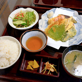 天ぷら定食(ごはんや　醤 （ひしお）)