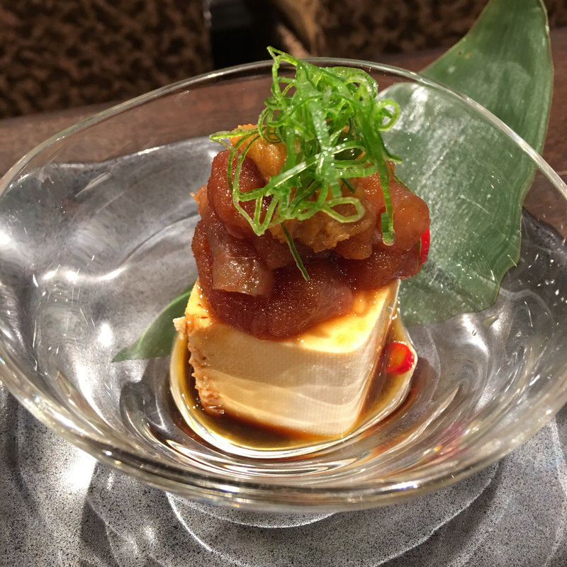 花咲クラゲの紹興酒漬け(俺の揚子江 銀座4丁目)