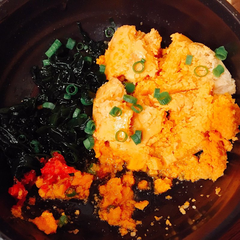 あん肝ポン酢(北海道 ホッタテ小屋)