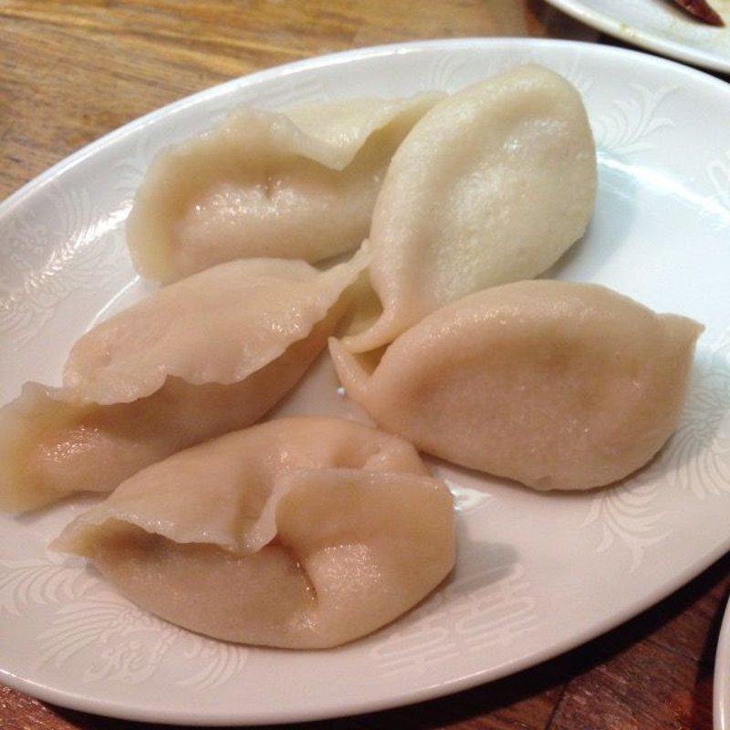 トマト水餃子(哈爾濱餃子)