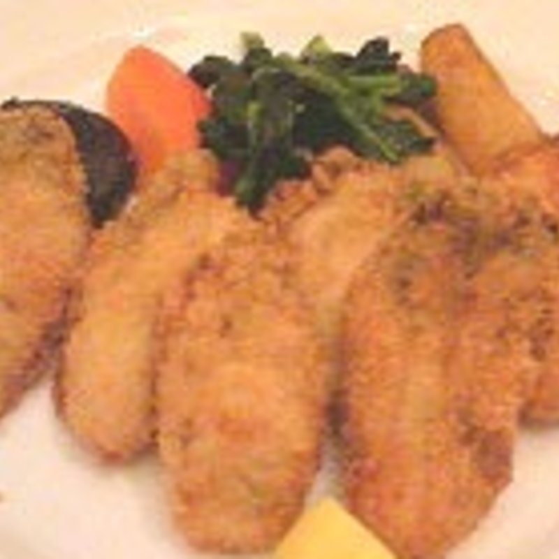 三陸産牡蠣のフライ～サラド添え(みかわや)