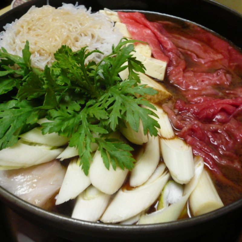 すき焼きBコース(伊勢重)