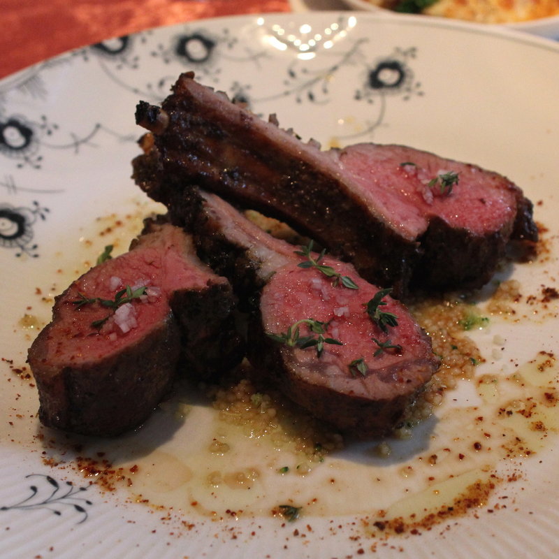 仔羊の瞬間燻製ロースト(キノシタ)