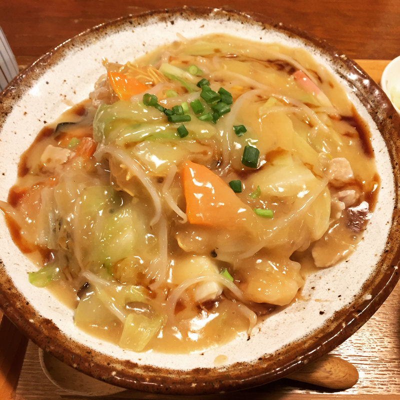 皿うどん(九州居酒屋 かてて 八丁堀本店)