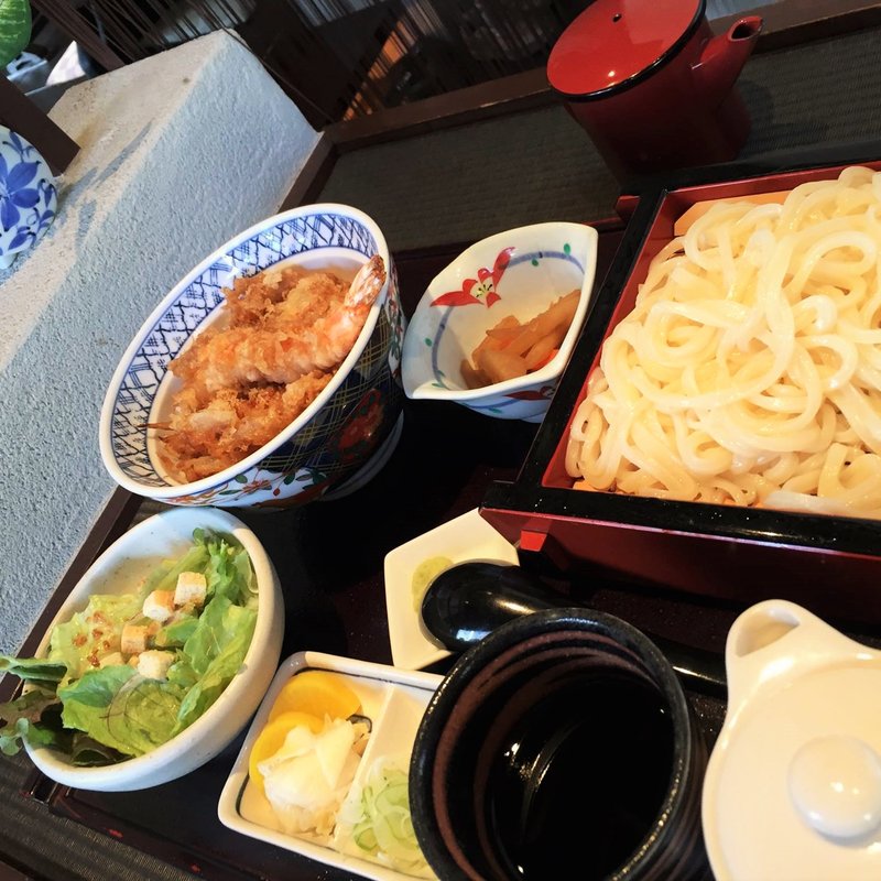 天茶漬けランチ(手打蕎麦 加寿屋)