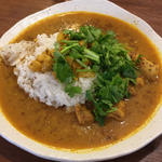チキンカレー パクチー増量(curry phakchi(パクチー))