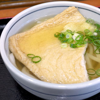 かけそのまま+お揚げ(森製麺所 )