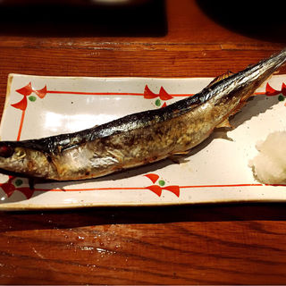 秋刀魚の塩焼き(庵GuRi中目黒)