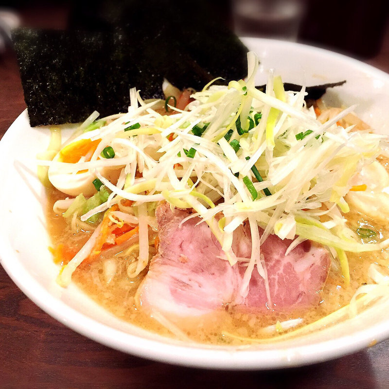 温野菜ラーメン(野方ホープ 中目黒店 )