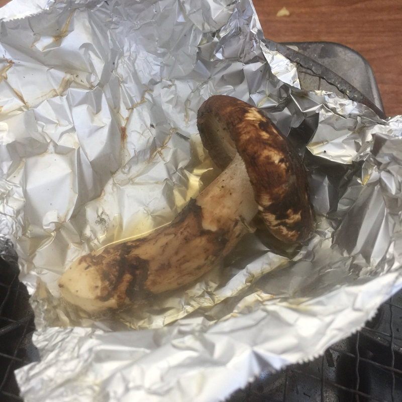 松茸銀蒸し(見晴台)