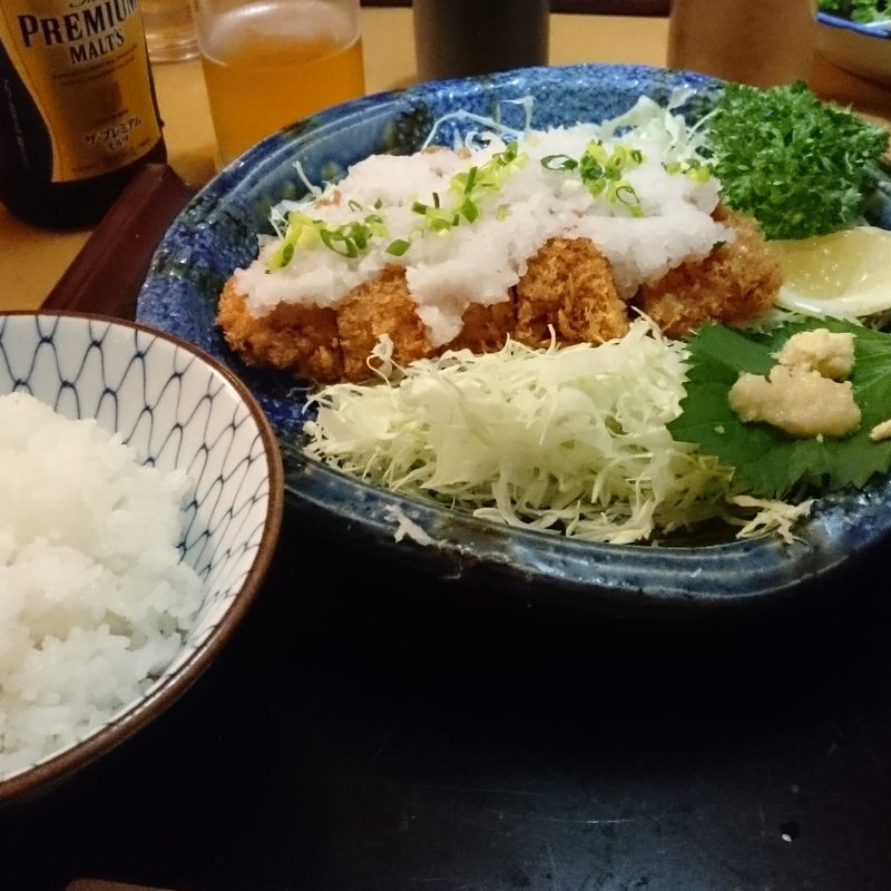 ねぎおろし定食(かつ友 )