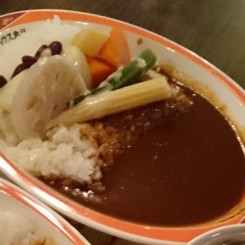 スチームベジタブルカレー・中辛(S.S.コロンビア・ダイニングルーム)