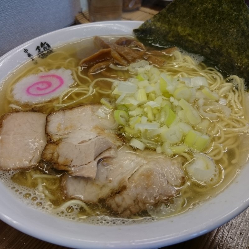 煮干し中華そば + 麺大盛(中華そば馥 )