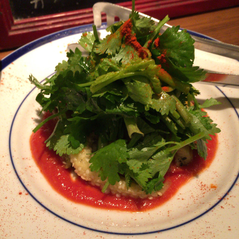 焼きナスパクチー(テルミニ)