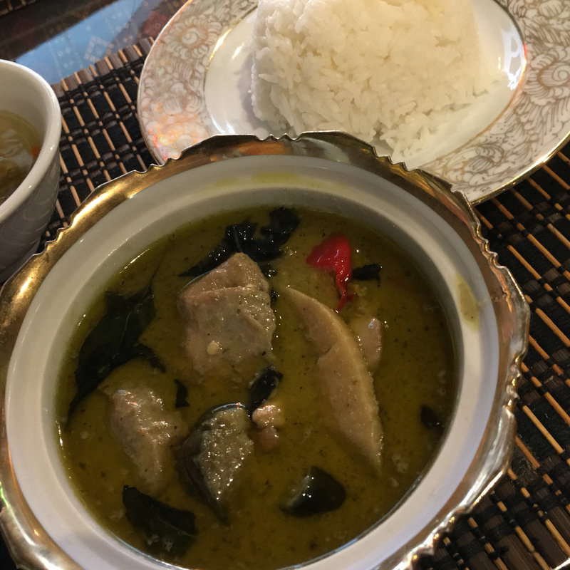 グリーンカレー(タイ・アヨタヤ・レストラン （Thai Ayothaya Restaurant）)