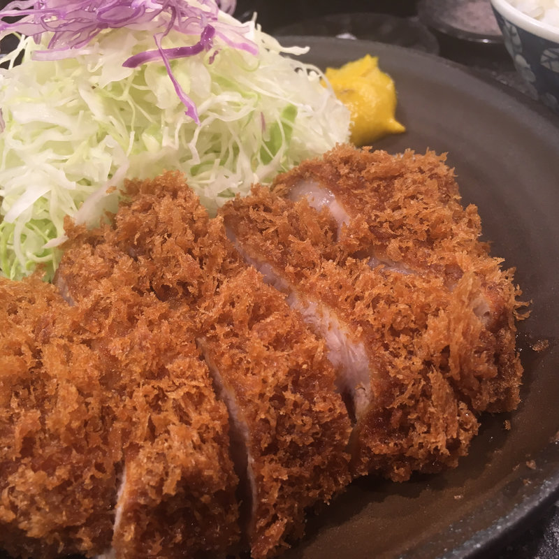 上ロースかつ定食(とんかつ檍 大門店)
